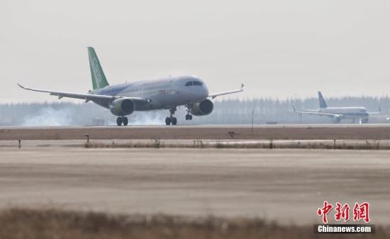 C919将投入6架飞机进行试飞 中国“心”指日可待—美国退役飞机公司