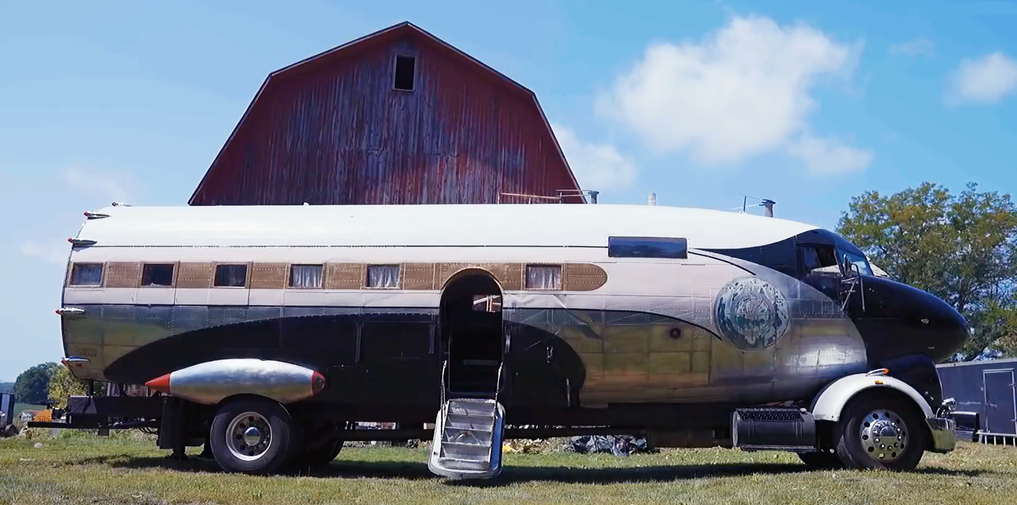废弃飞机，改造成豪华房车—美国退役飞机协会